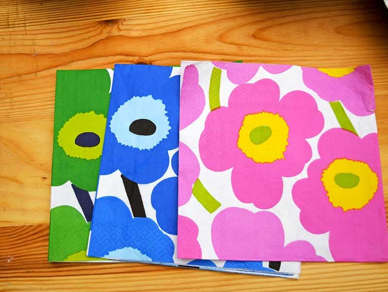 Marimekko Unikko Paper napkins