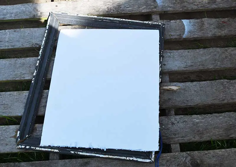cutting foam board for frame