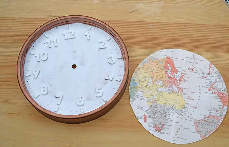 Ikea Hack- How To Turn A Placemat To A Minimalist Wall Clock Diy