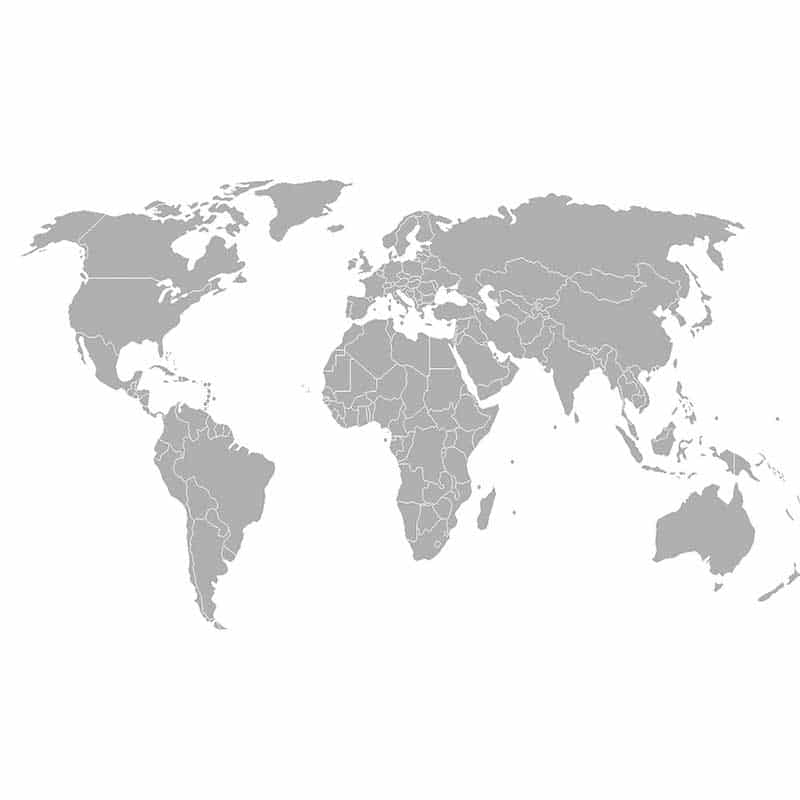 World map template
