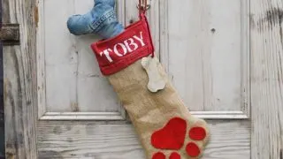 Personalized Dog Christmas Stocking DIY