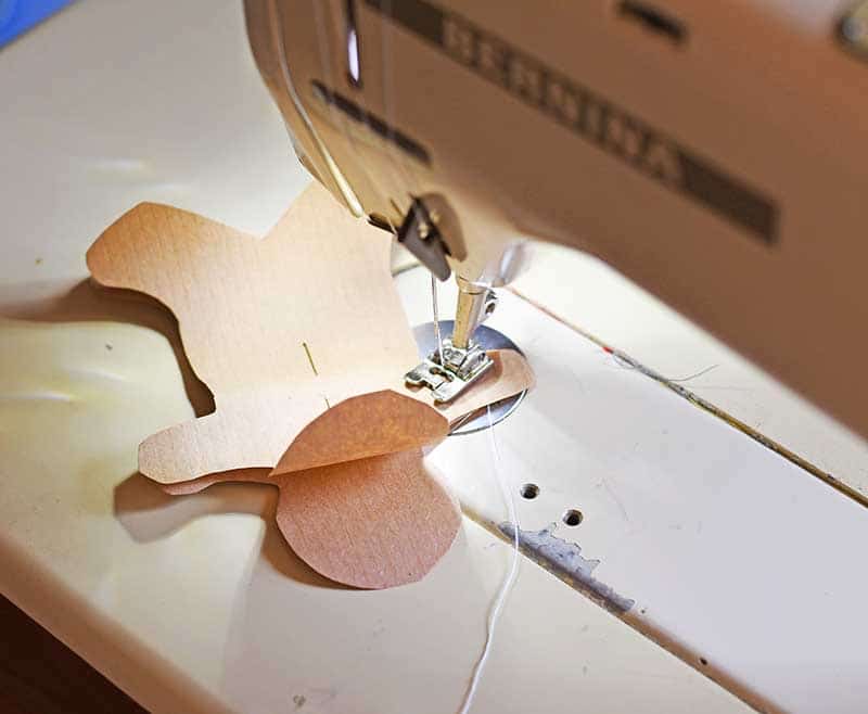 sewing gingerbread man