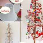 Upcycled rustic Christmas tree