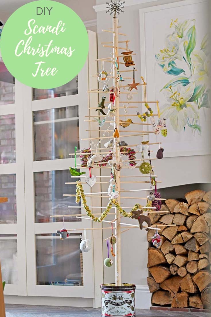 DIY Scandinavian Christmas Tree