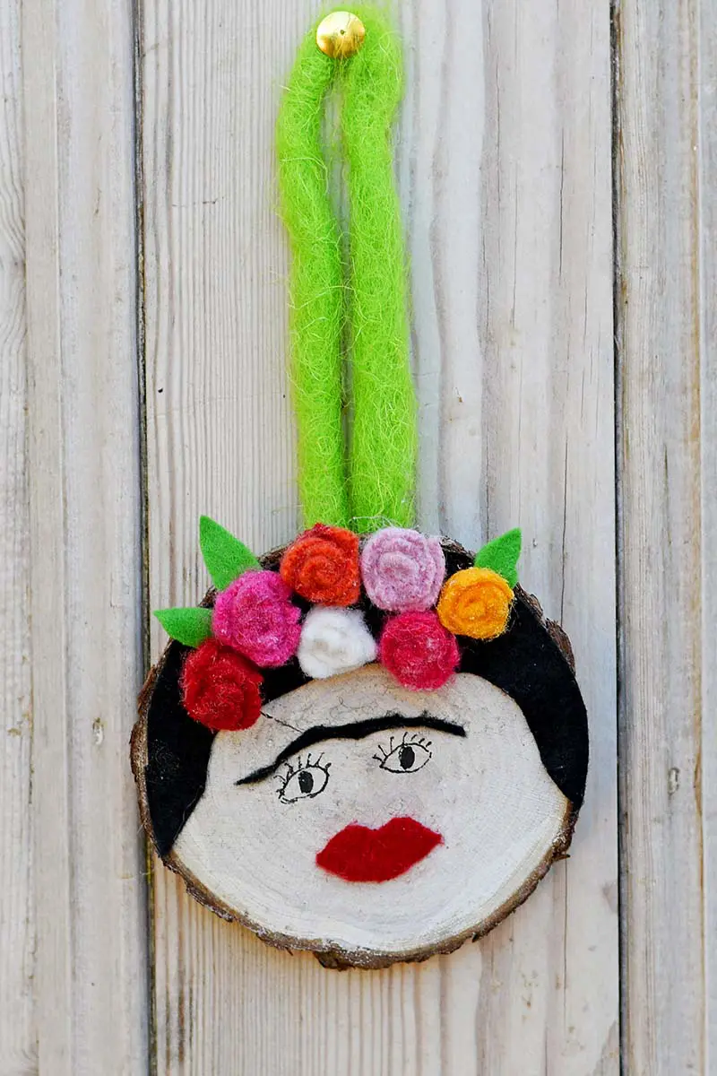 Frida Kahlo Christmas ornament