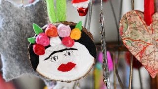 Frida Kahlo Christmas ornament