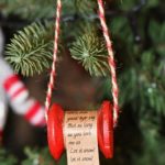 cotton reel ornament