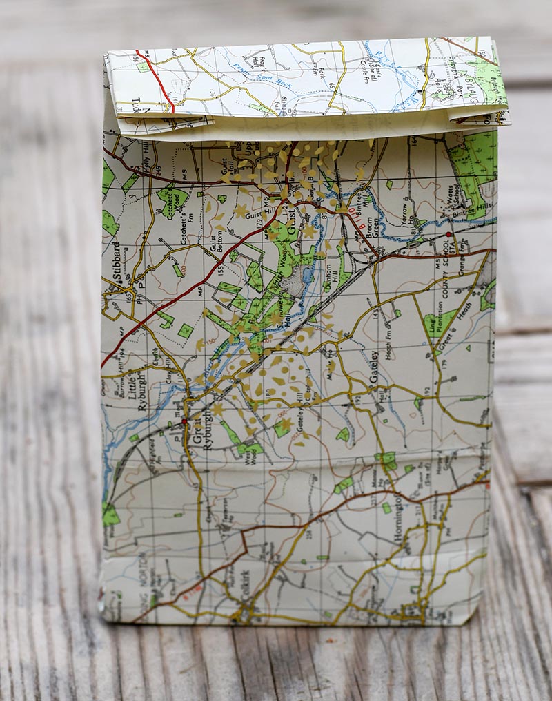 finished map luminary bag