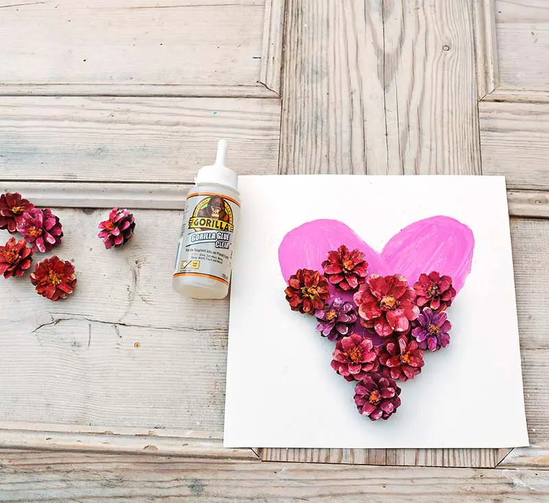 How to Make a Heart Shaped Cake for Valentine's Day - Pinecones and Acorns