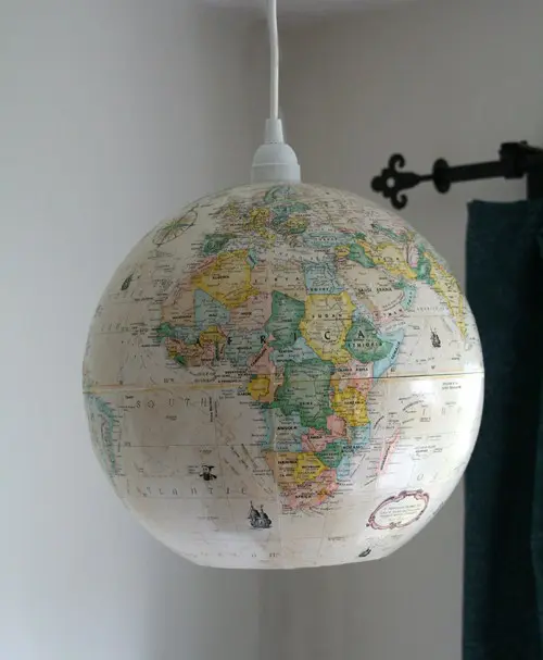 Upcycled lighting ideas whole globe