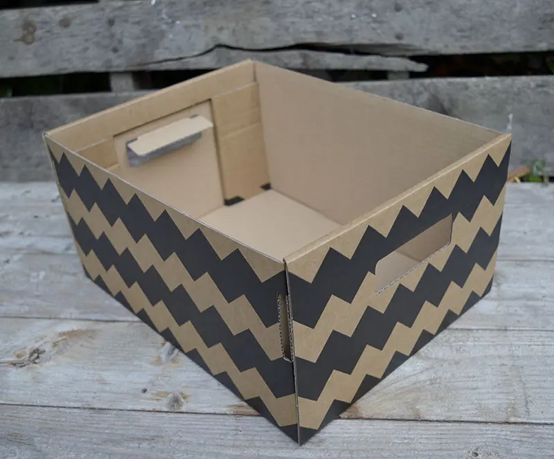 Simple DIY Storage Box Using Denim (Ikea Pingla Hack) - Pillar Box