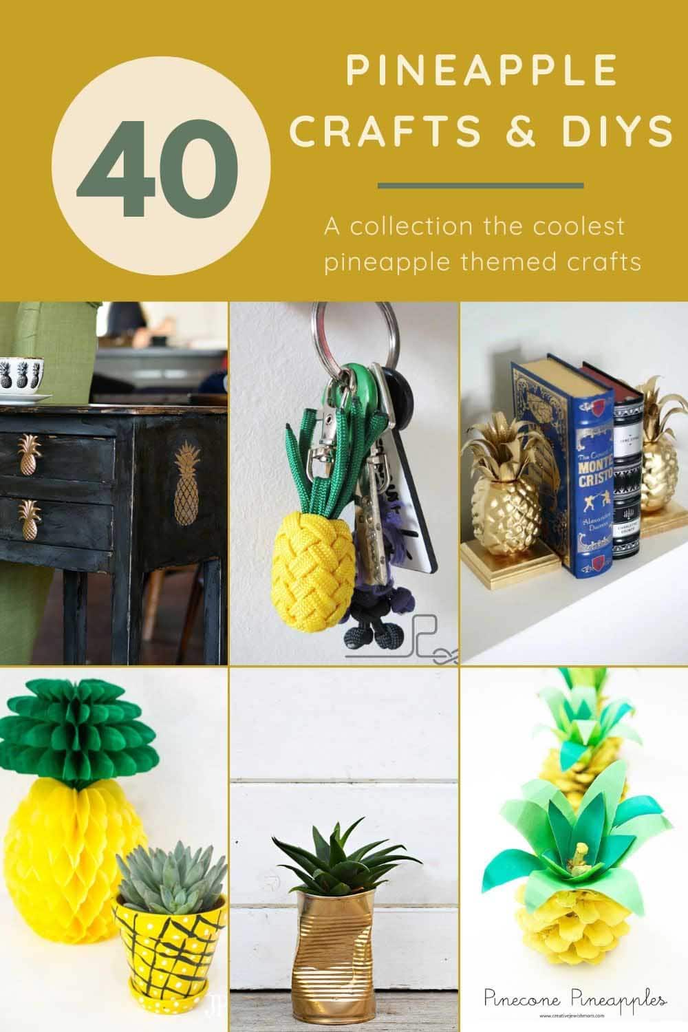 40 0f the best pineapple themed crafts