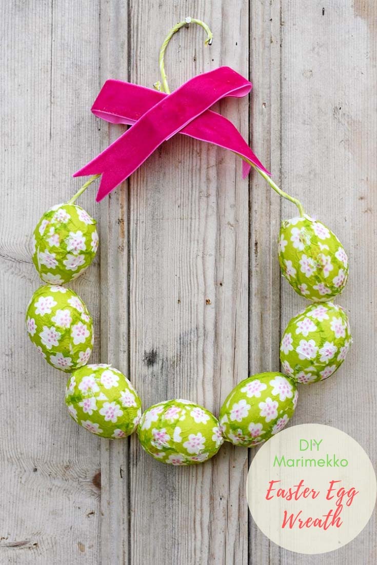 Marimekko Easter Egg Wreath