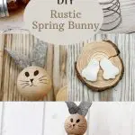 Cute Rustic Spring Bunny