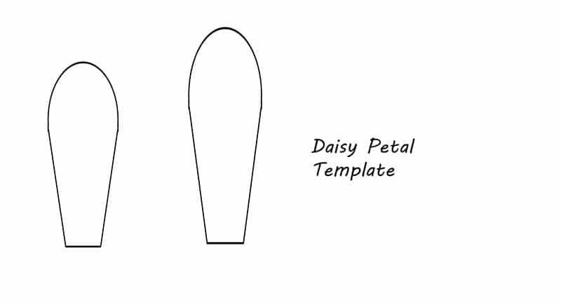 Daisy petal template