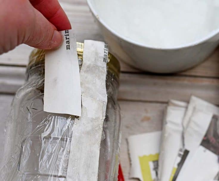 22 Cool Adult Paper Mache Crafts for Home Decor Pillar Box Blue