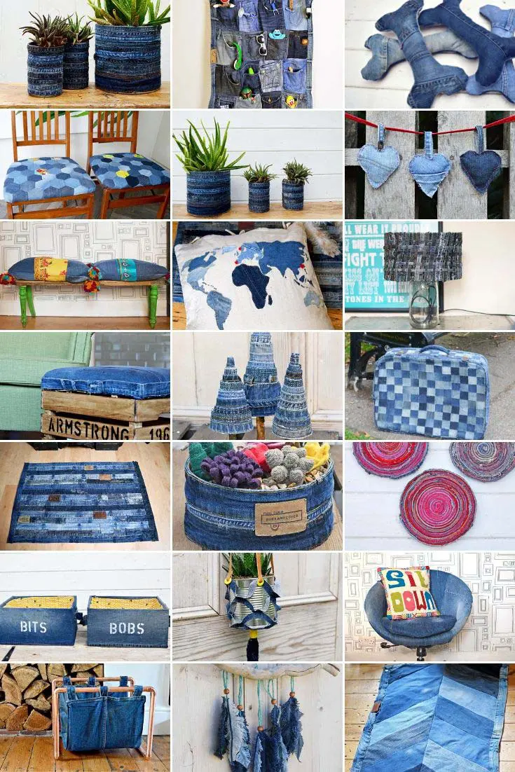 40 plus denim upcycling projects