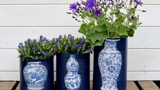 DIY flower pots