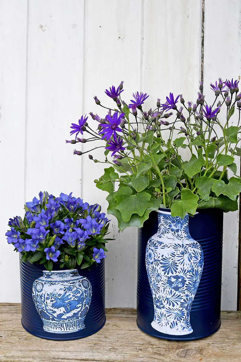 ming diy vase flower pots