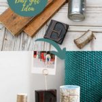 Upcycled diy nightstand organizer