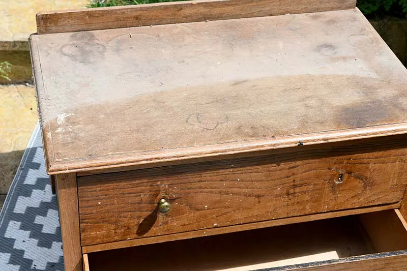 Dresser before