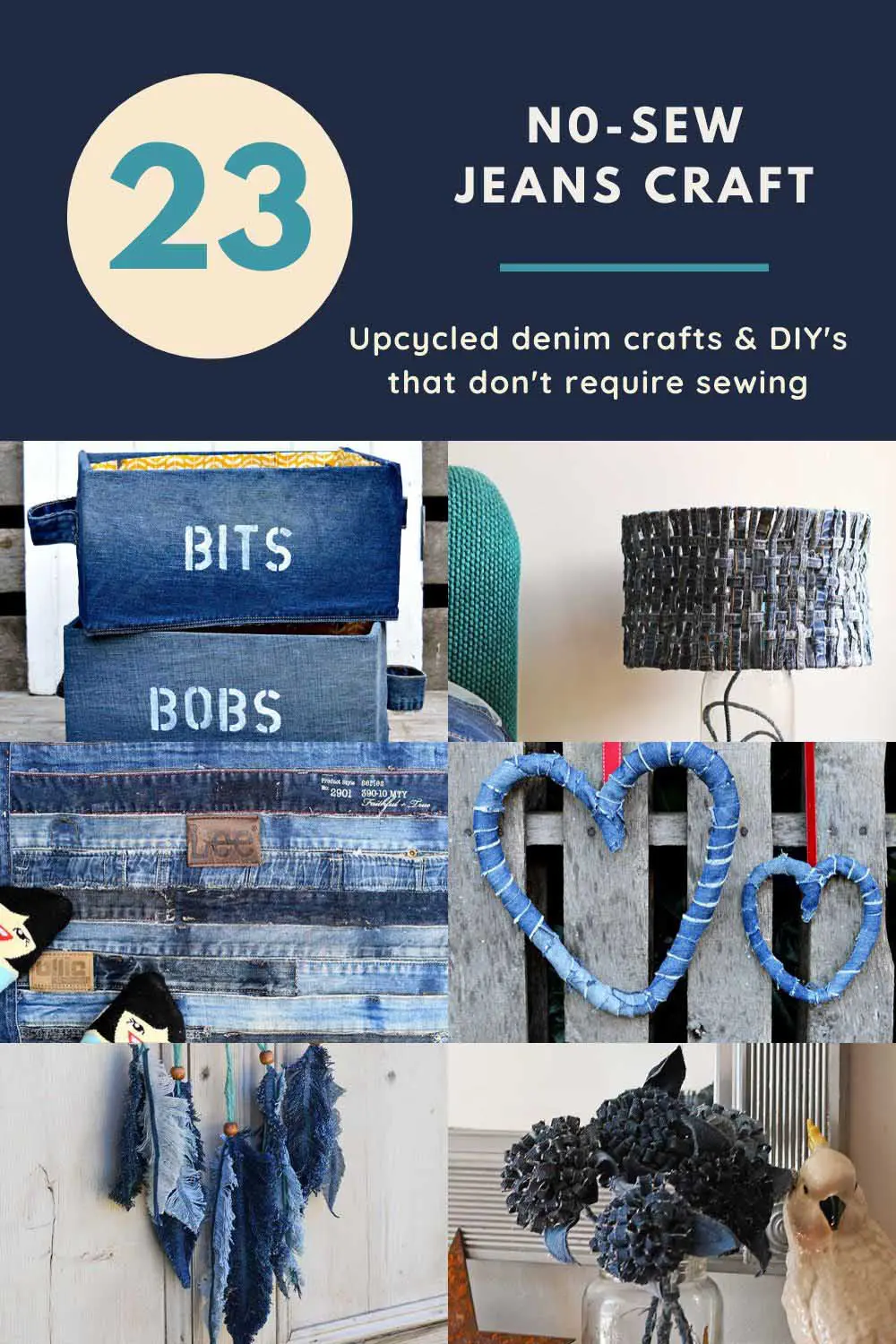 23 coolest no-sew jeans projects