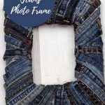 Denim belt loop frame