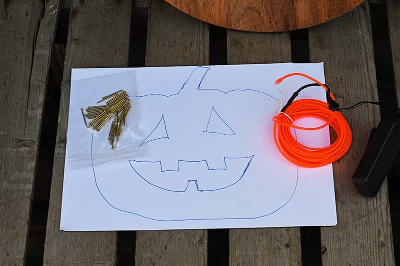 what you need for light-up pumpkins