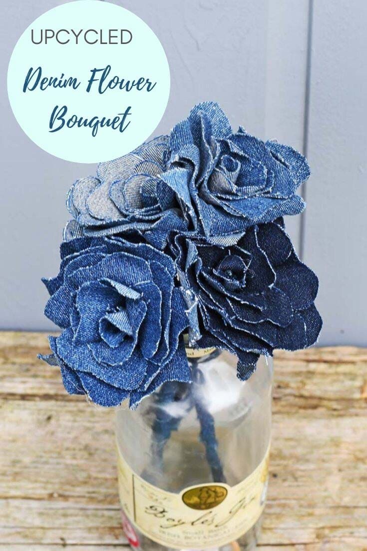 faux flower bouquet