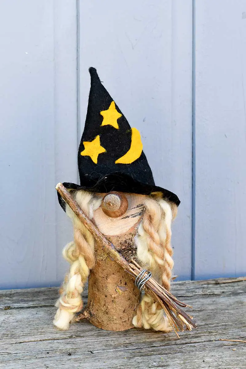 Witch Halloween gnome