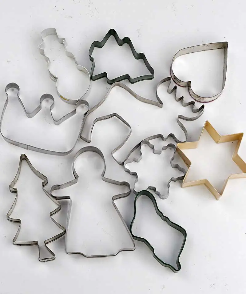 Christmas cookie cutters