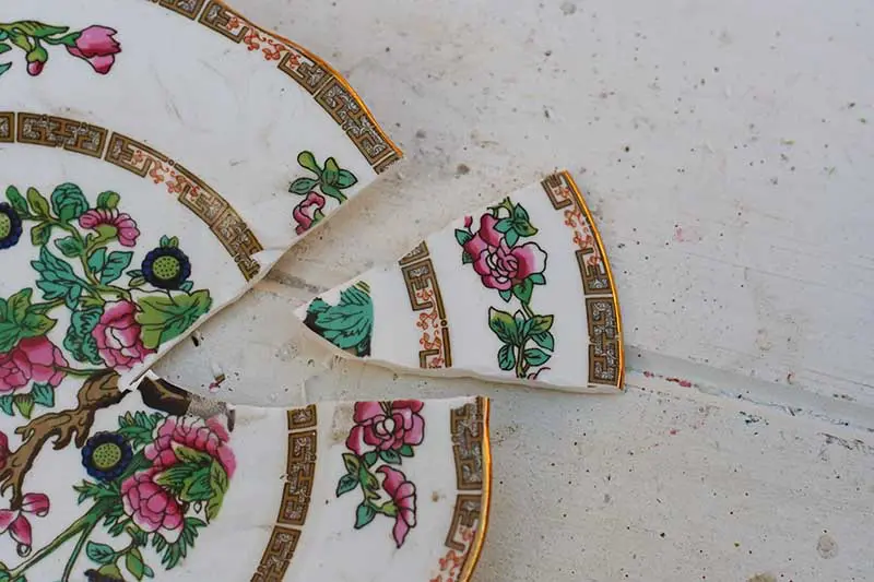 how to upcycle china plates