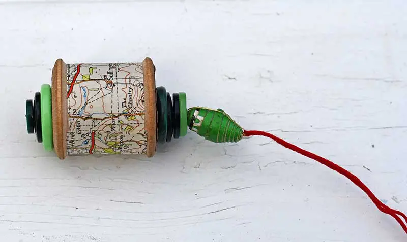 map christmas ornament