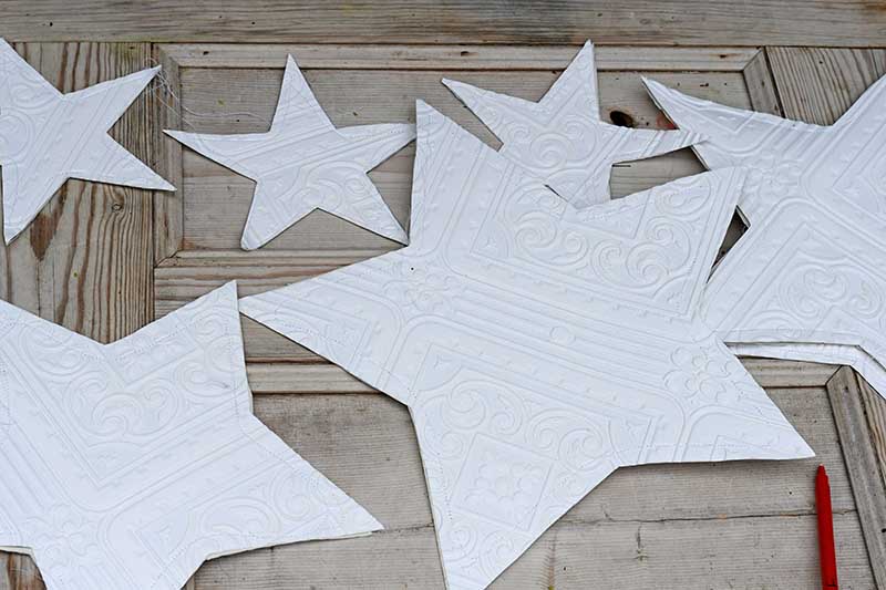 How to make paper stars variety of sizes