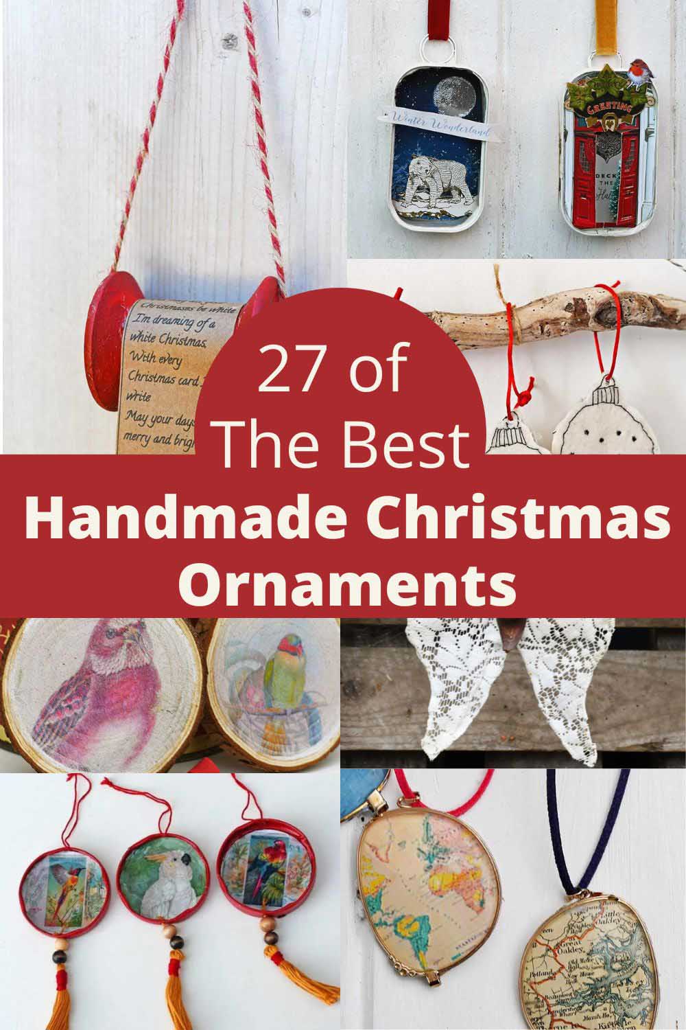 27 repurposed and upcycled Christmas decorations