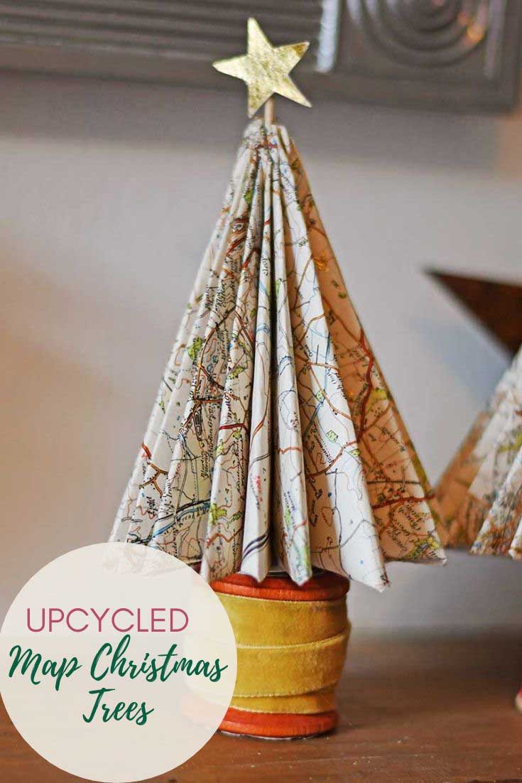 Map Christmas trees