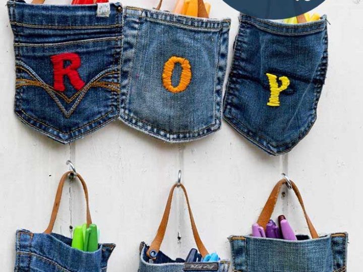 Blue jean pockets online