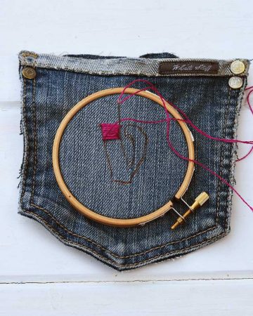 Denim Reimagined: Embroidering Jean Pockets for Stylish and Functional ...