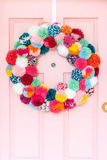 DIY Upcycled Plastic Bag Pom Poms! - creative jewish mom