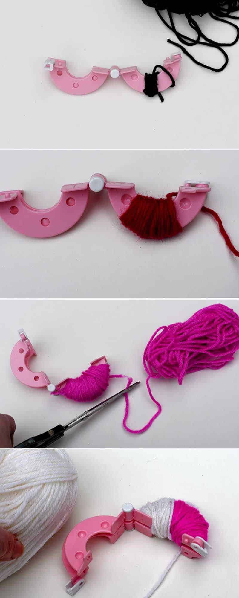 How to Make A flower pom pom