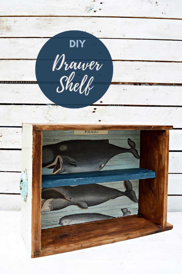 Upcycle drawers storage