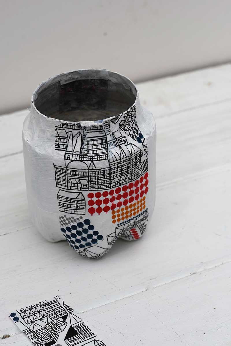 Marimekko decoupage