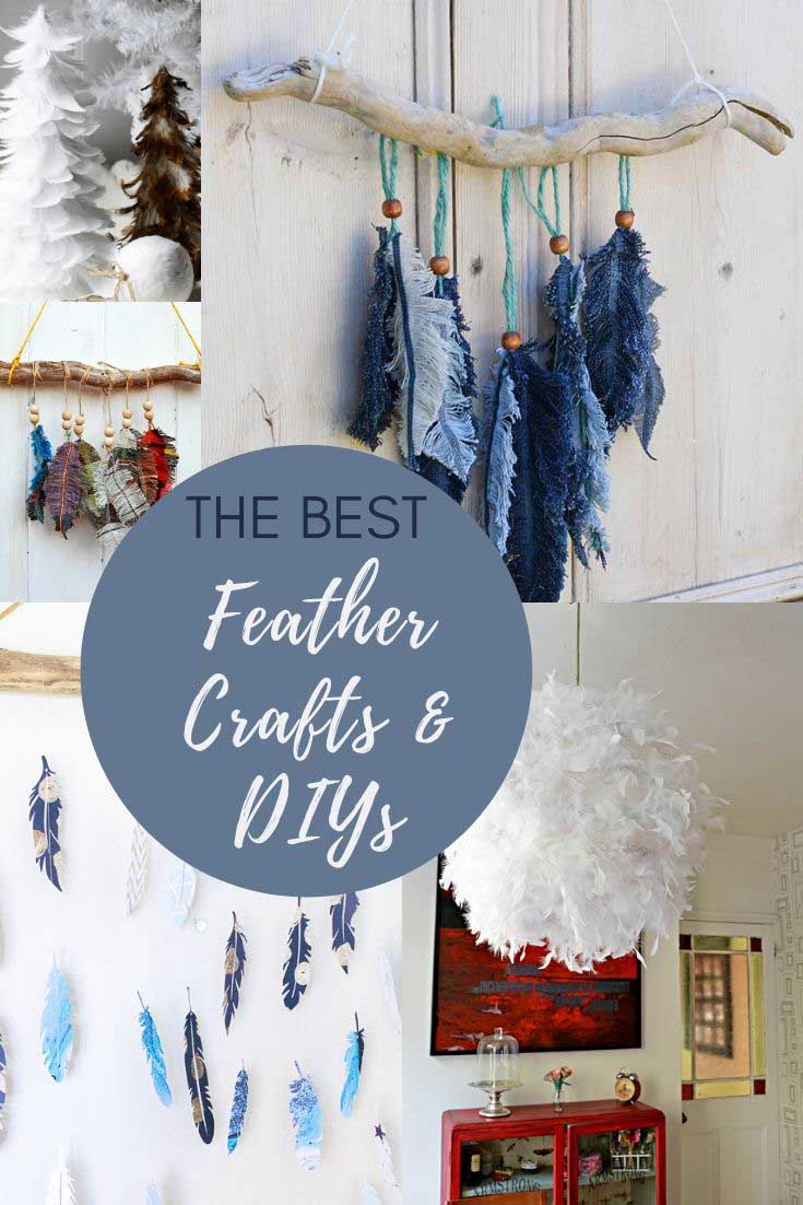 The best feather crafts and DIYs