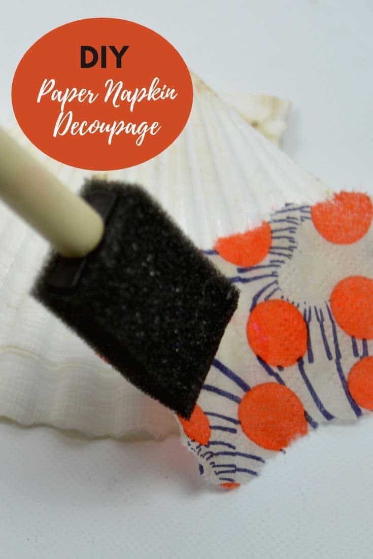 All you need to know about paper napkin decoupage