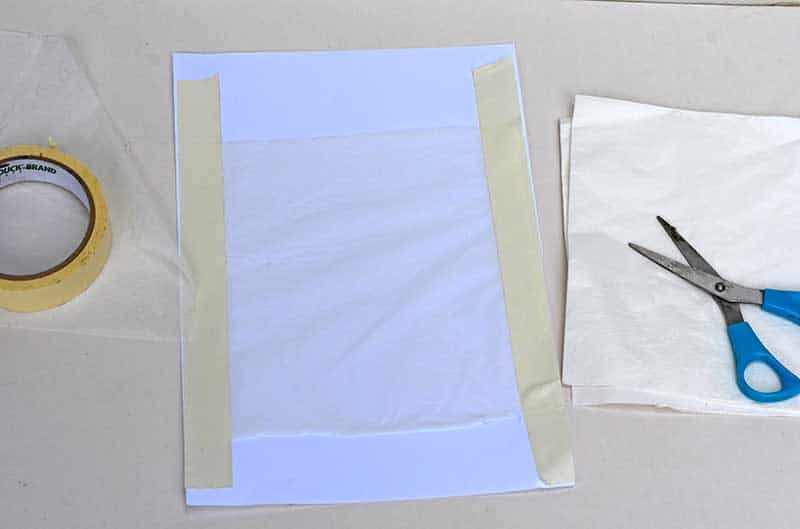 How to print on to paper napkins