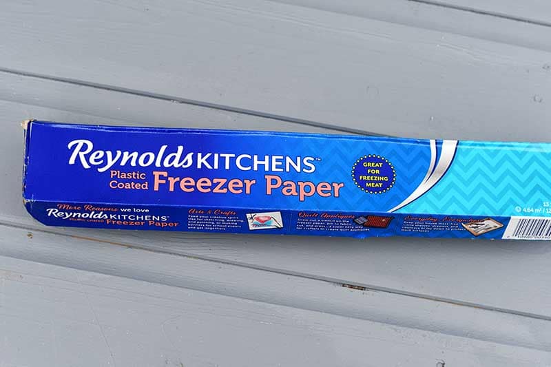 Freezer paper