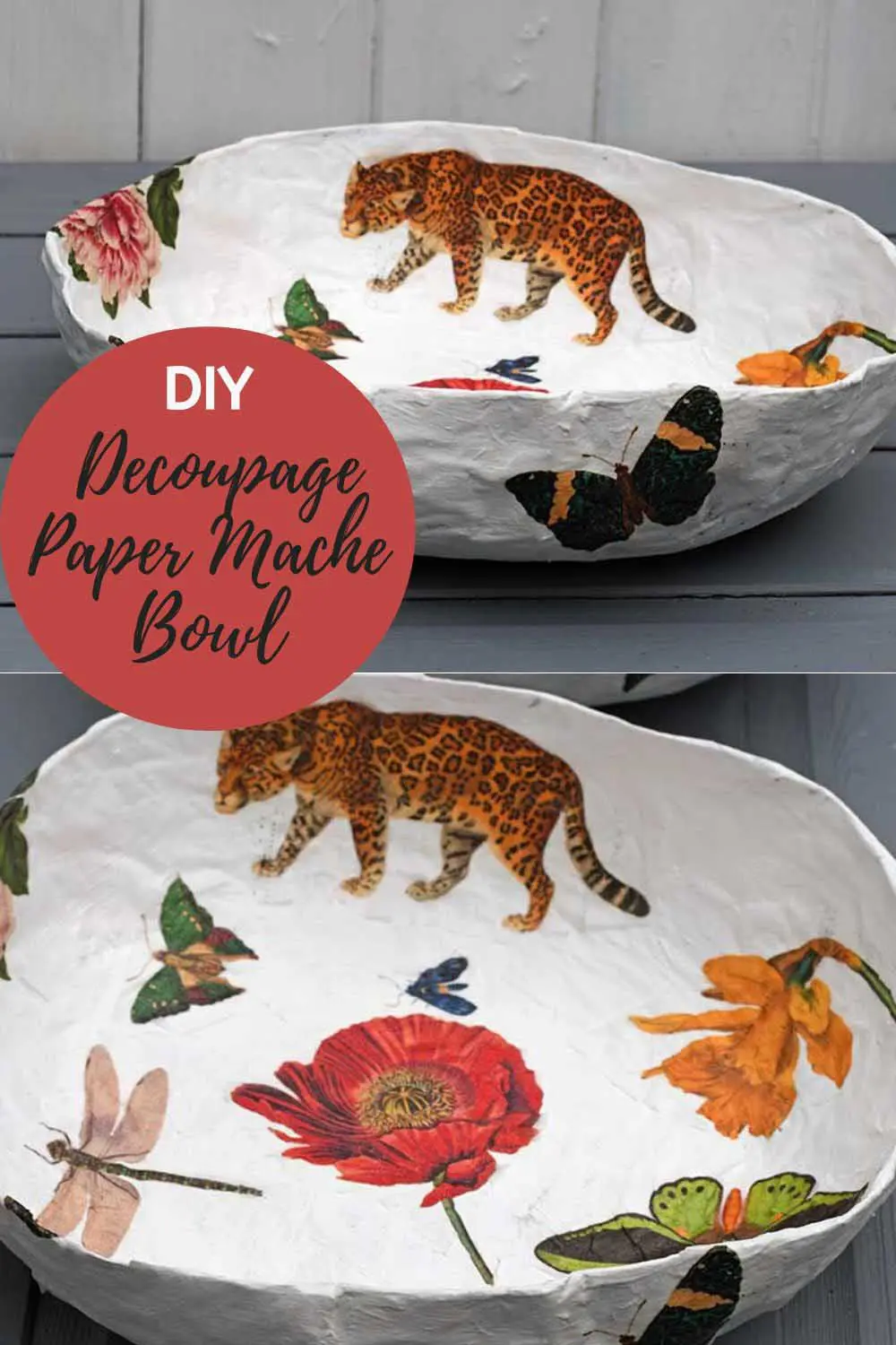 How to Make paper mache bowls