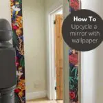 IKEA Mirror wallpaper hack