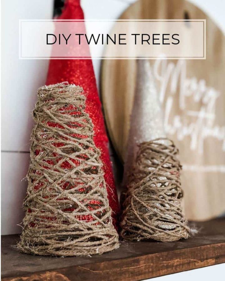 43 DIY Tabletop Christmas Trees: Craft the Perfect Mini Holiday Trees ...