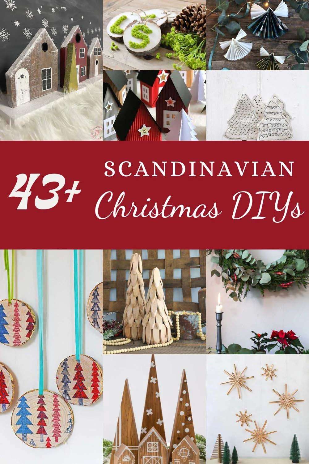 43 DIY Scandinavian Christmas Decoration ideas pin
